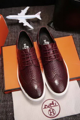 Hermes Fashion Casual Men Shoes--005